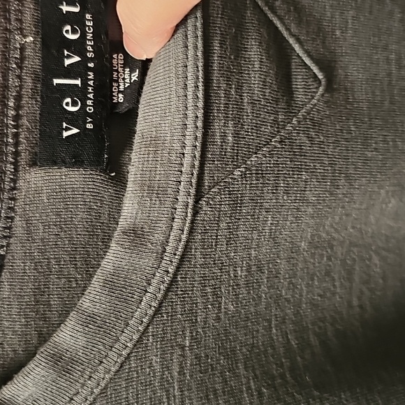 Velvet By Graham & Spencer Men's Cotton Green XL - Picture 2 of 6